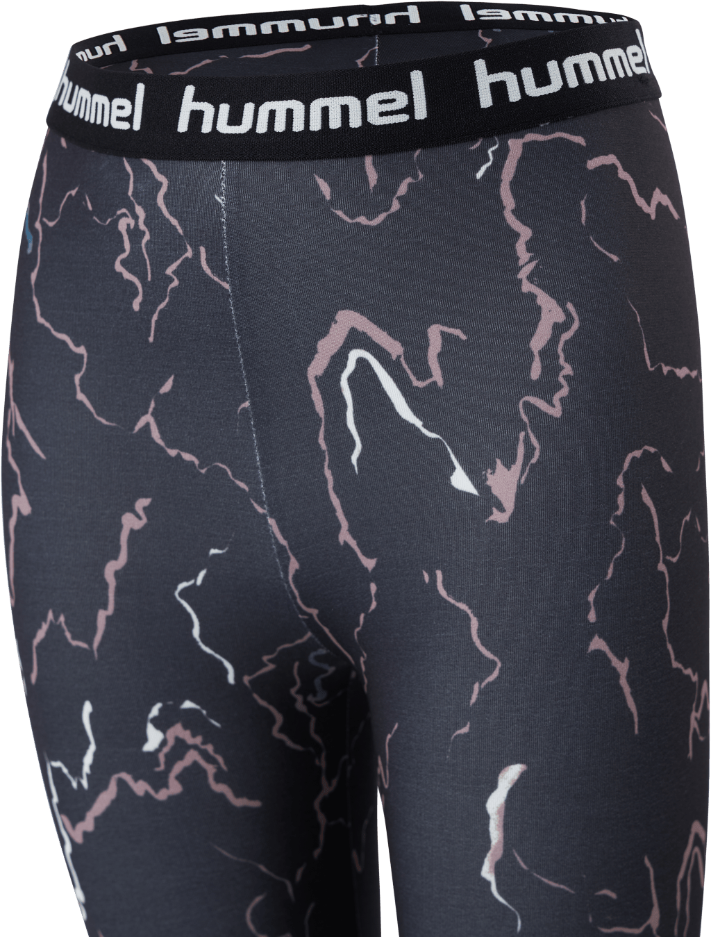Hmlmimmi Tights Caviar/twilight Mauve - Bild 4