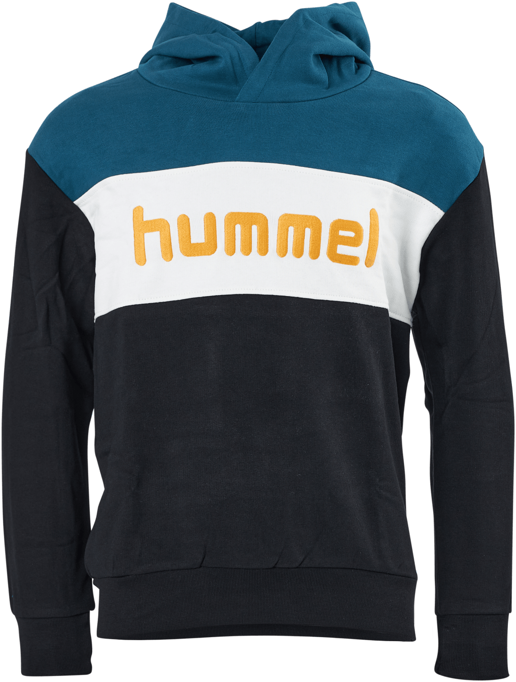 Hmlmorten Hoodie Blue Coral, Unisex, Klær, Skjorter, Flerfarget, 128