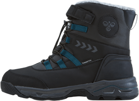 Snowboot Tex Jr Black, Unisex, Scarpe, Stivaletti, Blu, EU 31