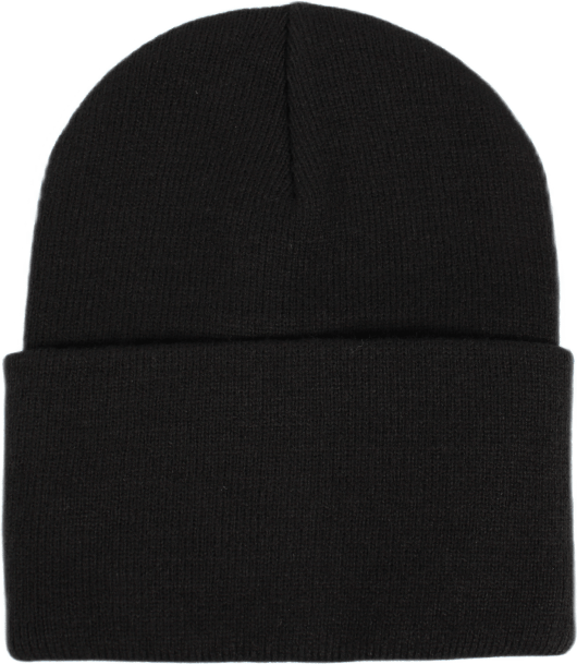 Acrylic Watch Hat 100% Acrylic Black - Bild 2