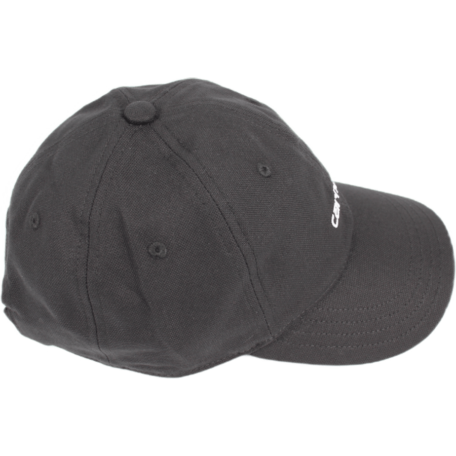 Canvas Script Cap Cotton Canva Black / White - Bild 3