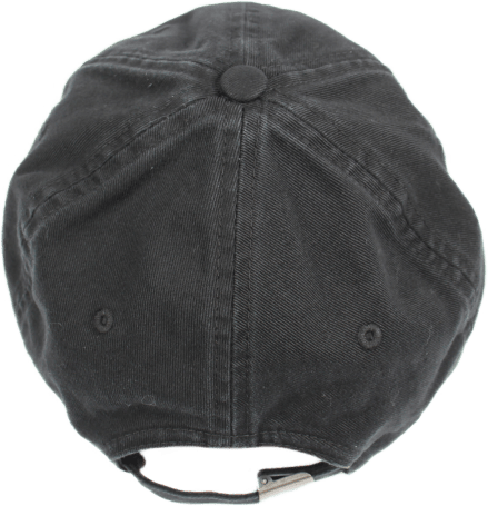 Madison Logo Cap Cotton Twill Black / White - Bild 2