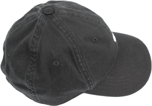 Madison Logo Cap Cotton Twill Black / White - Bild 3