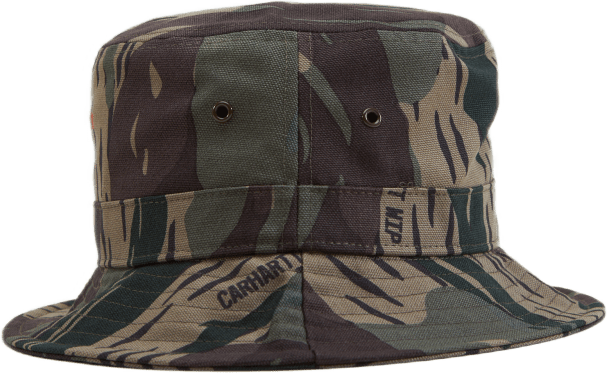 Script Bucket Hat Cotton Canva Camo Unite / Copperton - Bild 3