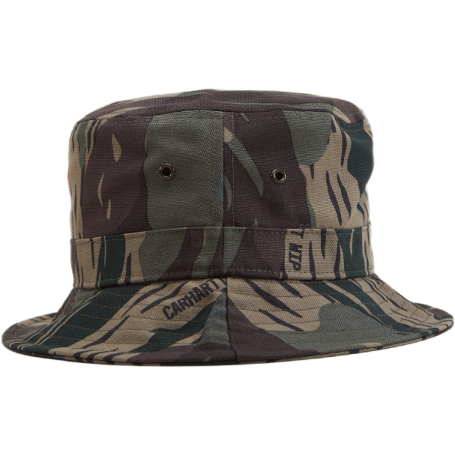 Script Bucket Hat Cotton Canva Camo Unite / Copperton - Bild 3