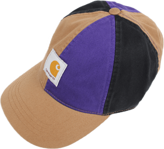 Triple Cap Cotton Twill Tawny / Dark Iris / Black, Unisex, Bekleidung, Hüte & Mützen, Mehrfarbig, ONESIZE