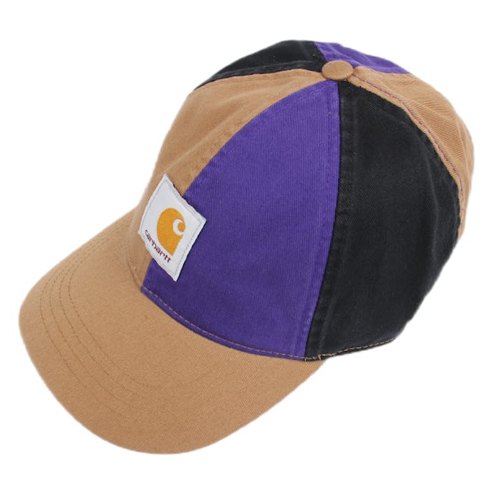 Triple Cap Cotton Twill Tawny / Dark Iris / Black, Unisex, Apparels, Hats & Caps, Multi color, ONESIZE
