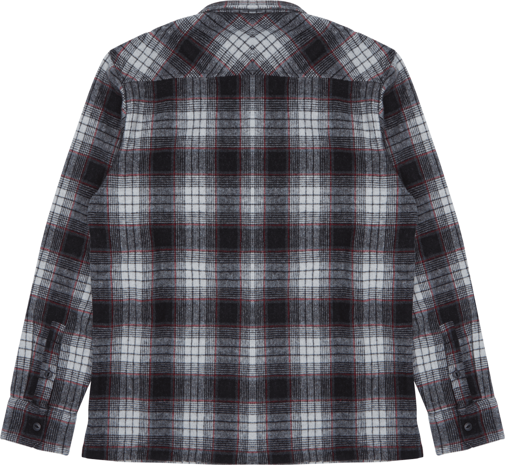 L/s Hagen Shirt 55/40/5% Polye Hagen Check, Hammer - Bild 2