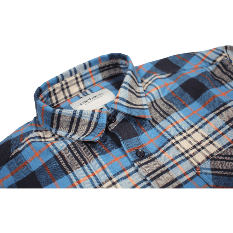 L/s Dunbar Shirt 100% Cotton H Dunbar Check, Skydive - Bild 3