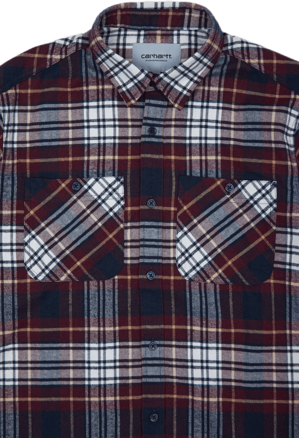 L/s Dunbar Shirt 100% Cotton H Dunbar Check, Wine - Bild 2