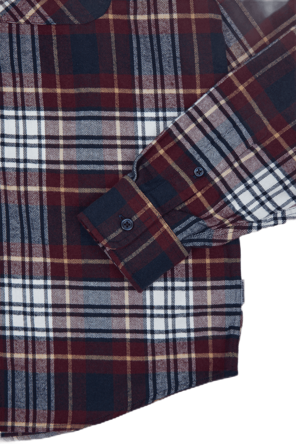 L/s Dunbar Shirt 100% Cotton H Dunbar Check, Wine - Bild 3