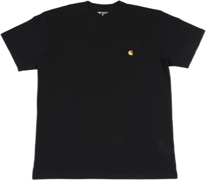 S/s Chase T-shirt 100% Cotton  Black / Gold