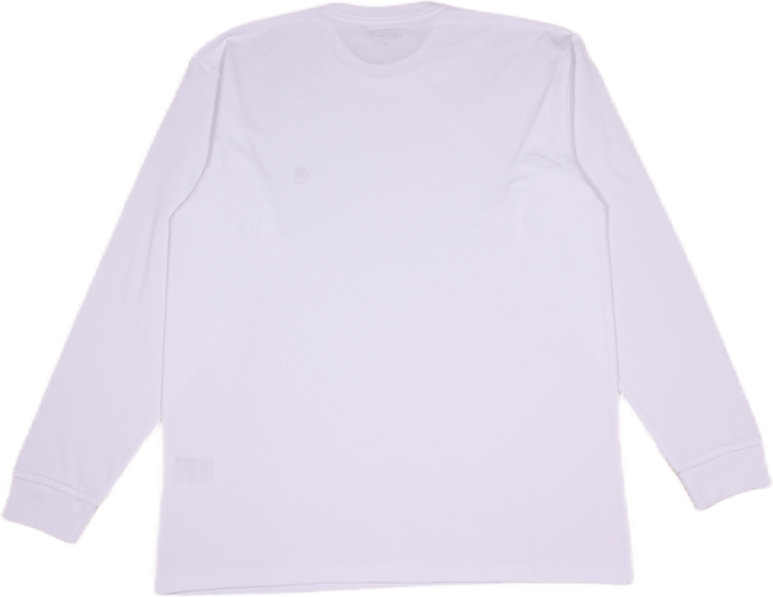 L/s Chase T-shirt 100% Cotton  White / Gold - Bild 2