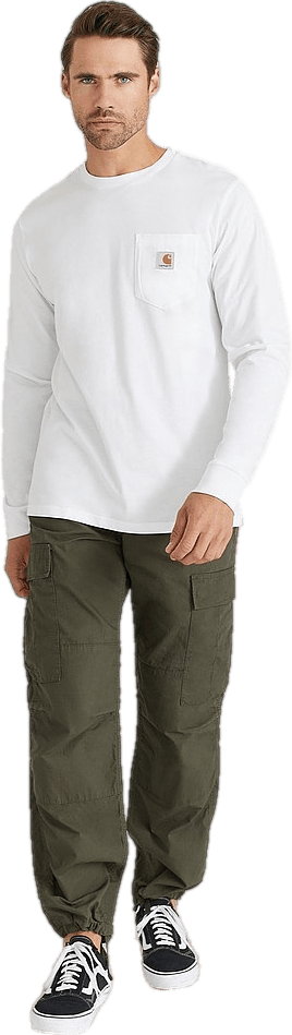 L/s Pocket T-shirt Cotton Sing - Bild 3