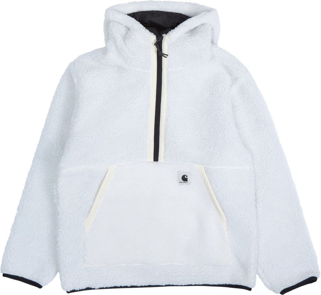 W' Hooded Loon Liner 100% Poly Wax / Wax, Female, Apparels, jackets, White, S