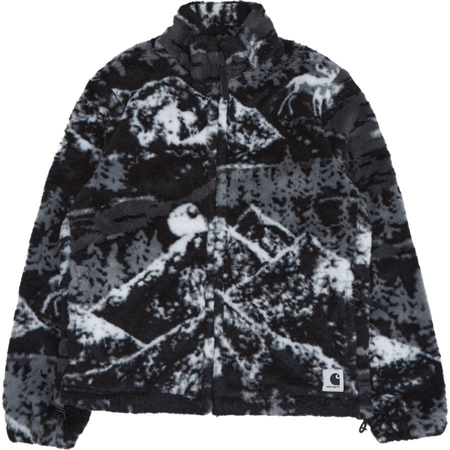 W' High Plains Liner 60/40% Po High Plains Jacquard, Black