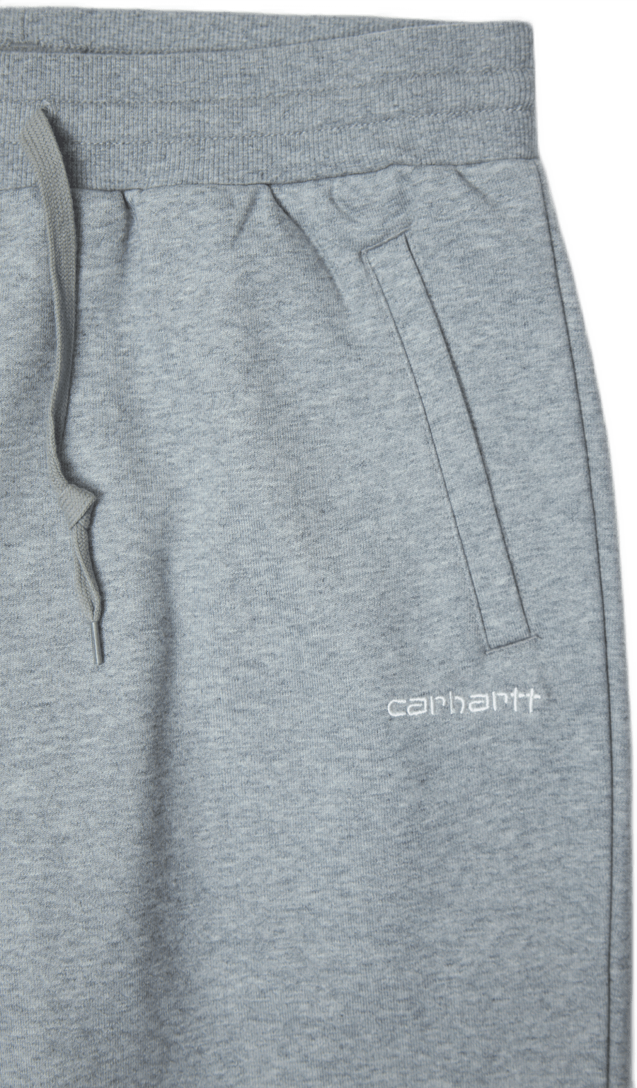 W' Script Embroidery Swt Pant  Grey Heather / White - Bild 2