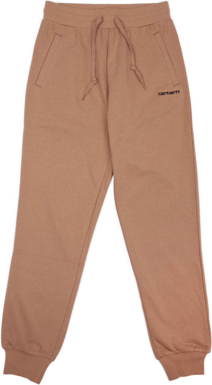 W’ Script Embroidery Swt Pant  Sediment / Black