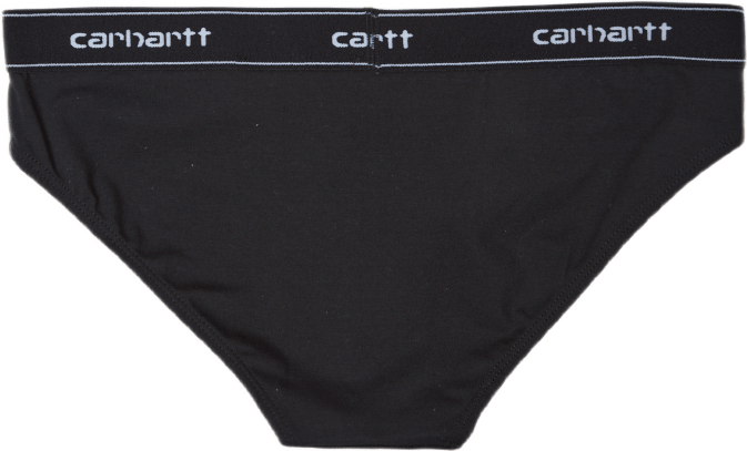W' Script Brief 93/7% Cotton/e Black / White - Bild 2