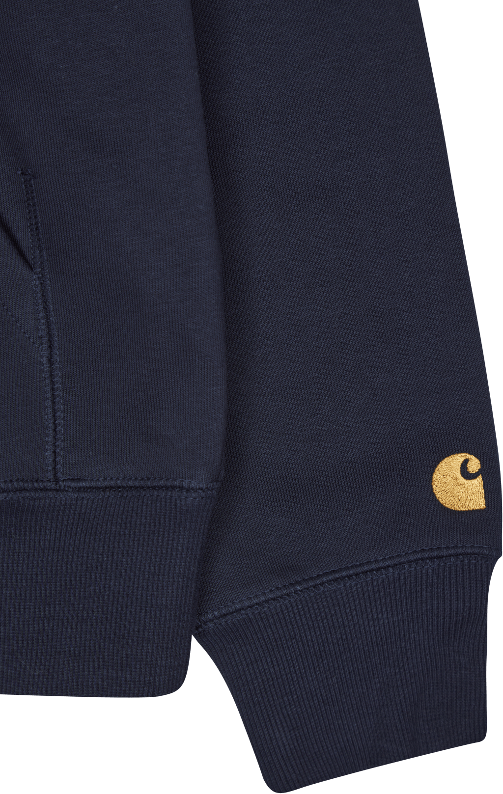 Hooded Chase Sweat Cotton/poly Dark Navy / Gold - Bild 4