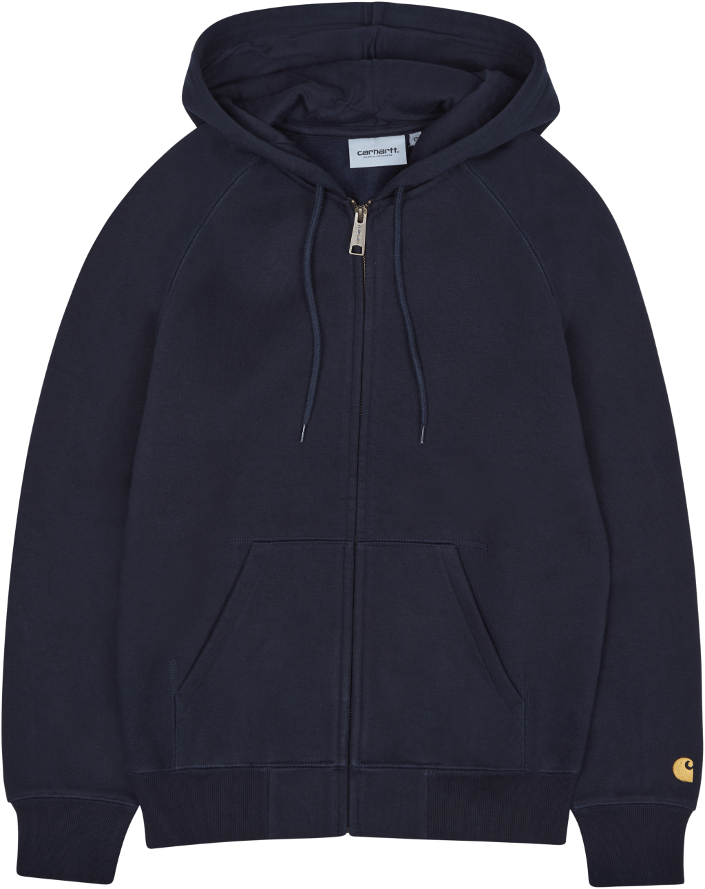 Hooded Chase Jacket Cotton/pol Dark Navy / Gold, Male, Apparels, hoodies and sweatshirts, Black, XL