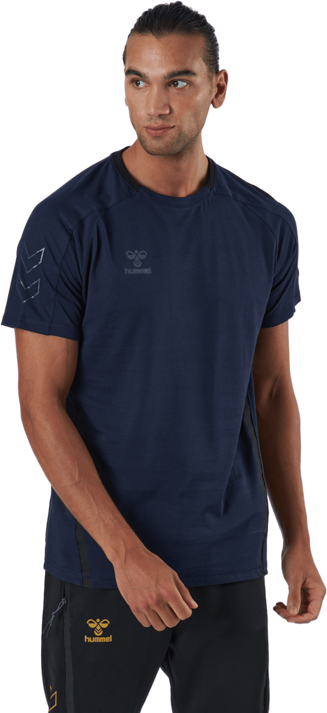 Hmlcima Xk T-shirt S/s Marine