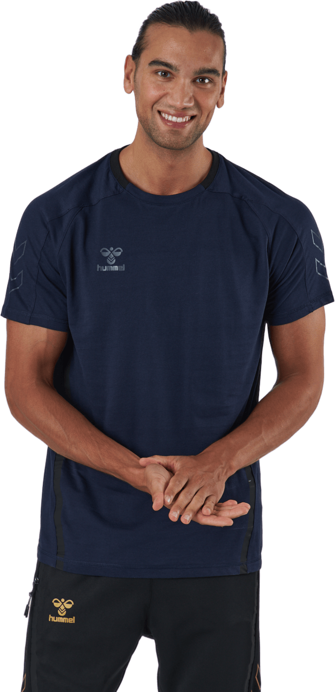 Hmlcima Xk T-shirt S/s Marine - Bild 2
