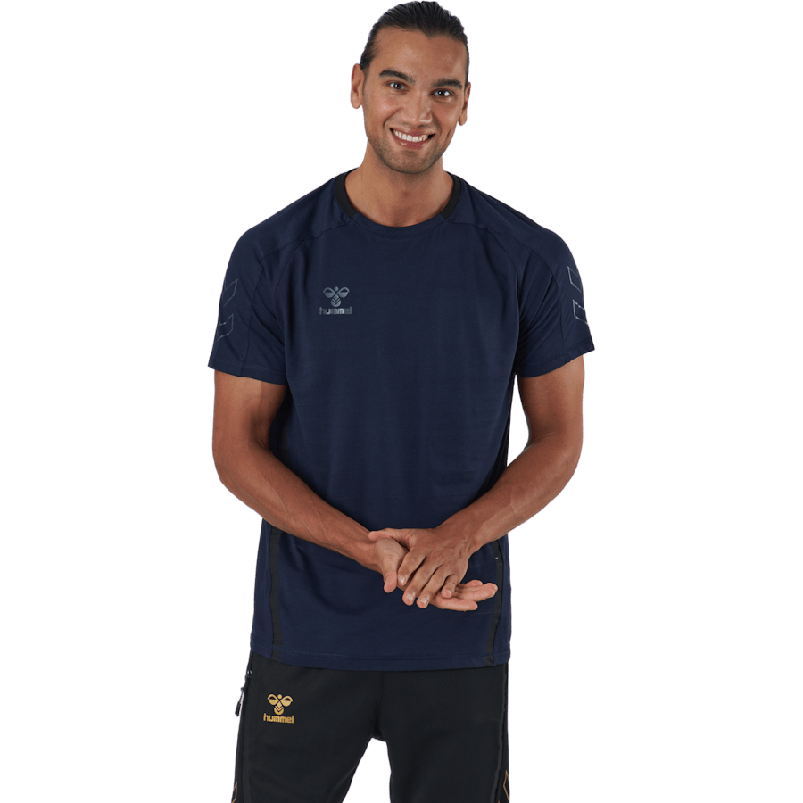 Hmlcima Xk T-shirt S/s Marine - Bild 2