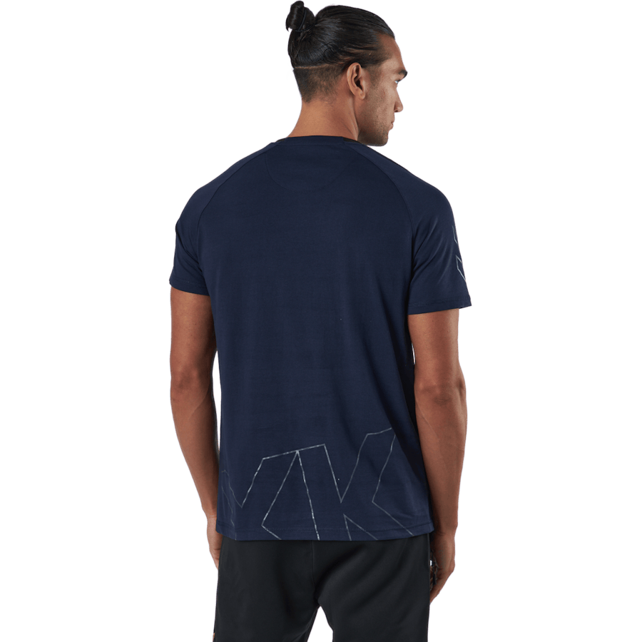 Hmlcima Xk T-shirt S/s Marine - Bild 3