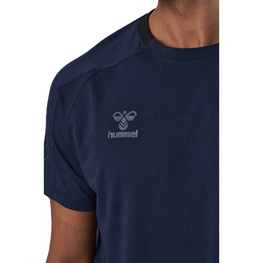 Hmlcima Xk T-shirt S/s Marine - Bild 4