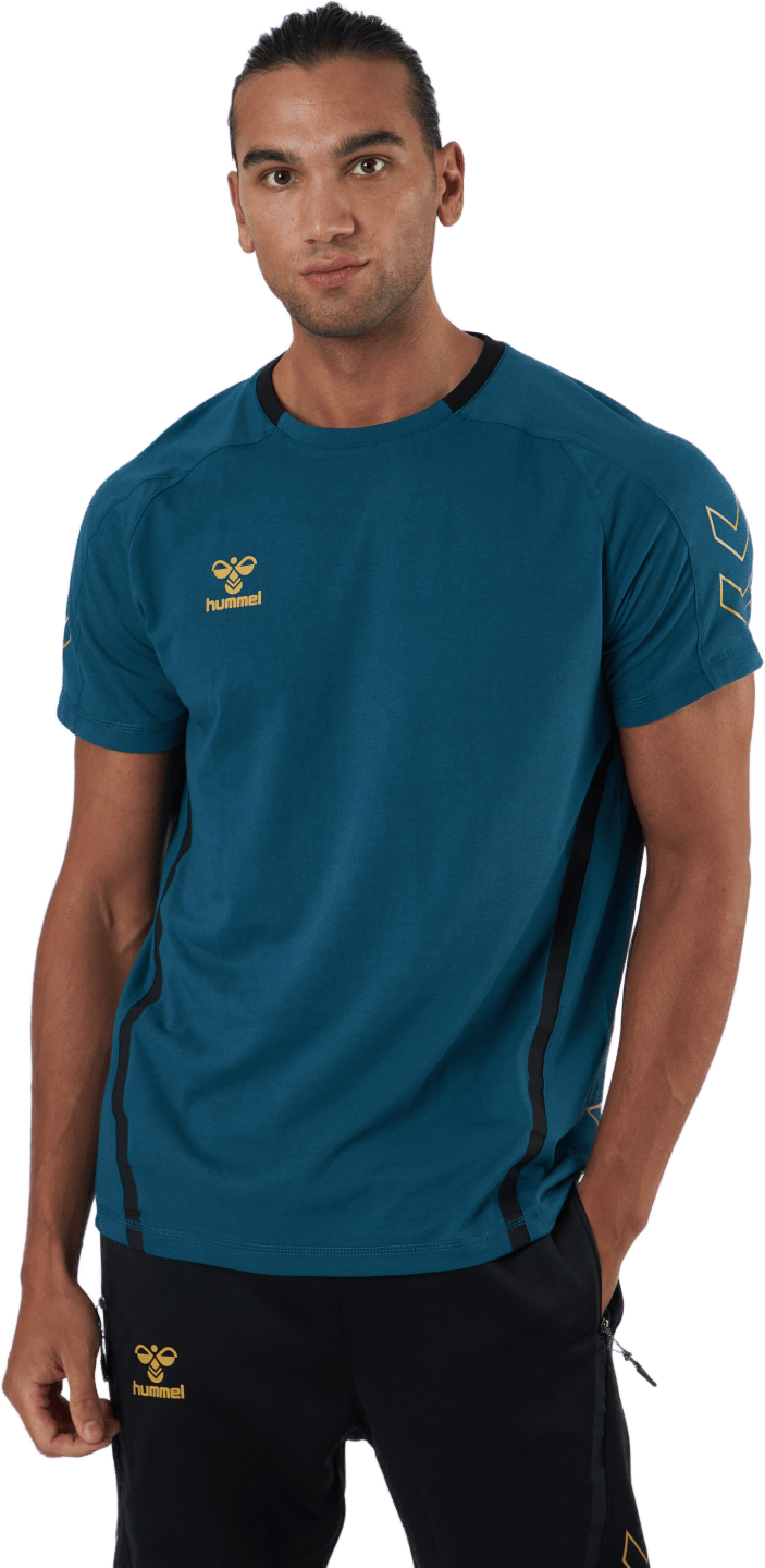 Hmlcima Xk T-shirt S/s Blue Coral - Bild 2