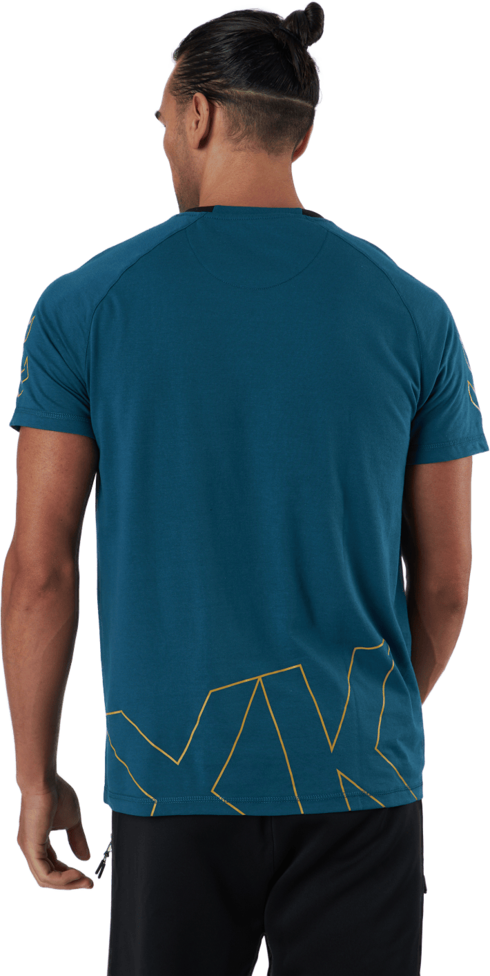 Hmlcima Xk T-shirt S/s Blue Coral - Bild 3