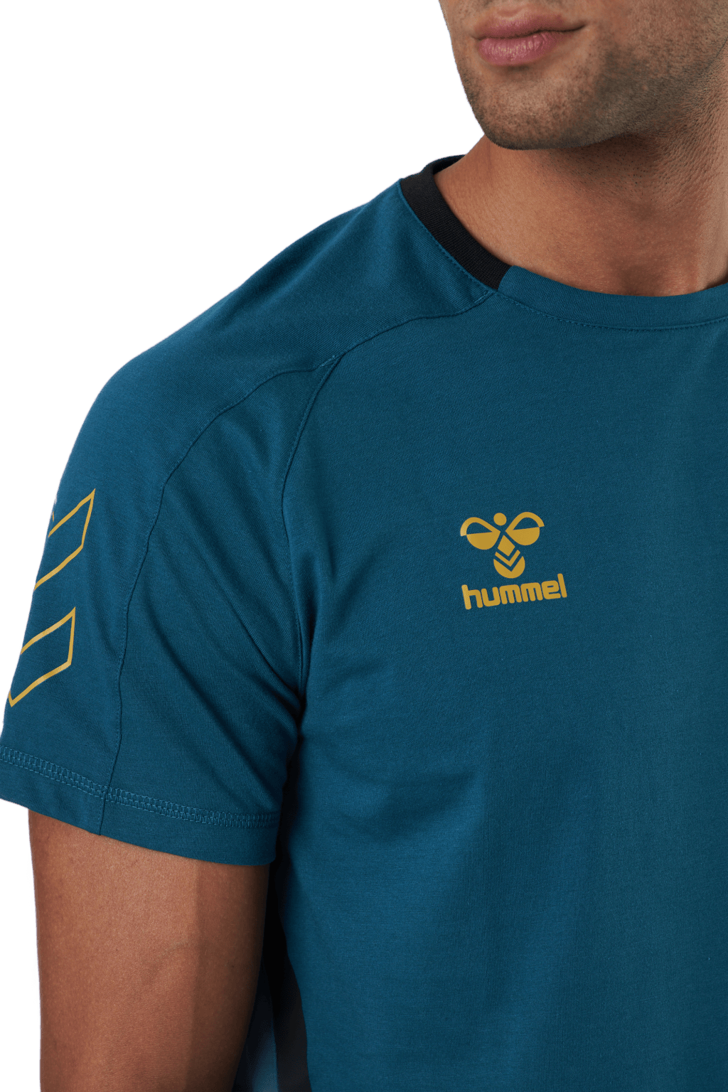 Hmlcima Xk T-shirt S/s Blue Coral - Bild 4