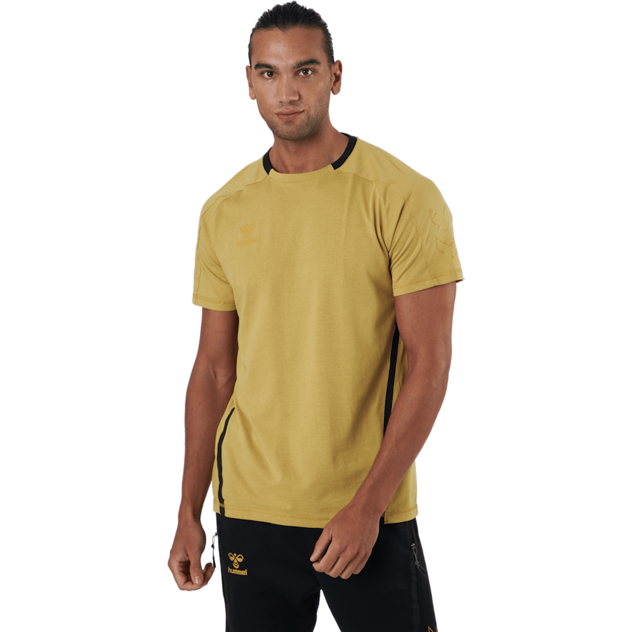 Hmlcima Xk T-shirt S/s Antique Gold - Bild 2