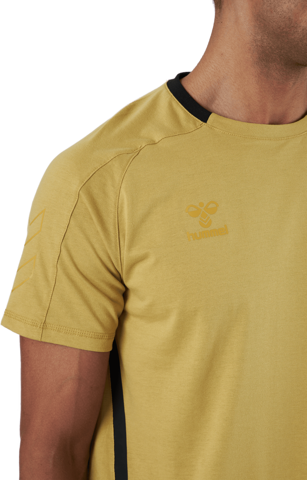Hmlcima Xk T-shirt S/s Antique Gold - Bild 4