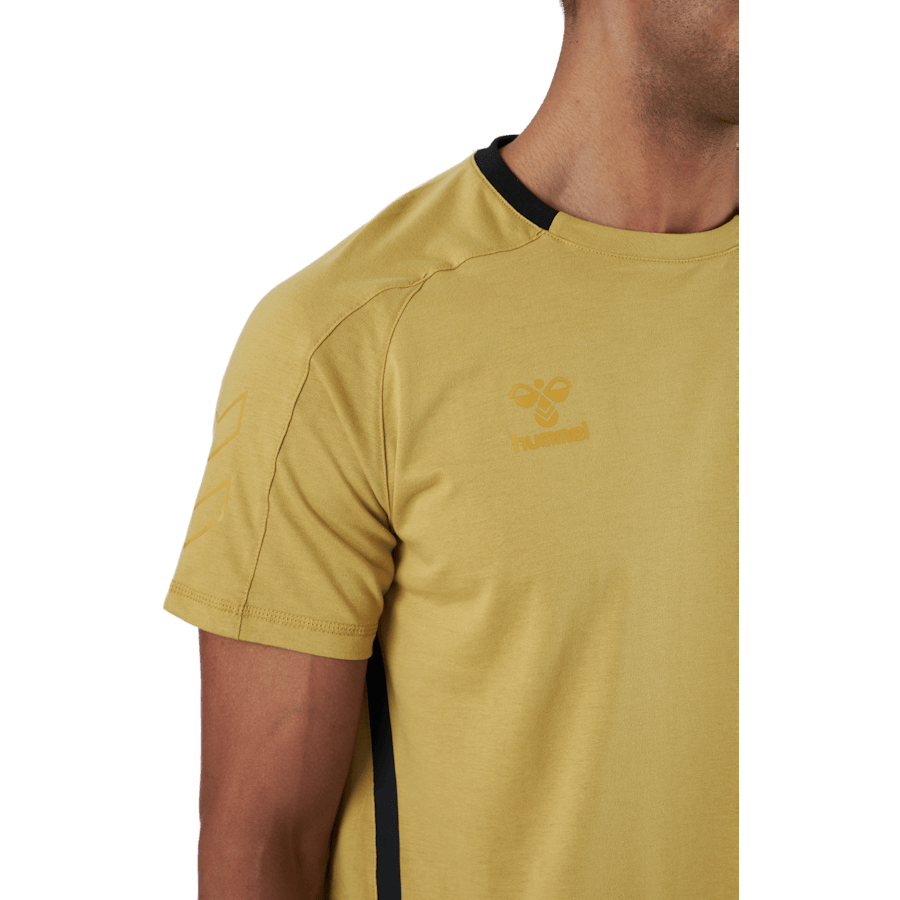 Hmlcima Xk T-shirt S/s Antique Gold - Bild 4