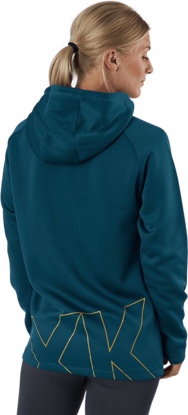 Hmlcima Xk Hoodie W Blue Coral - Bild 3