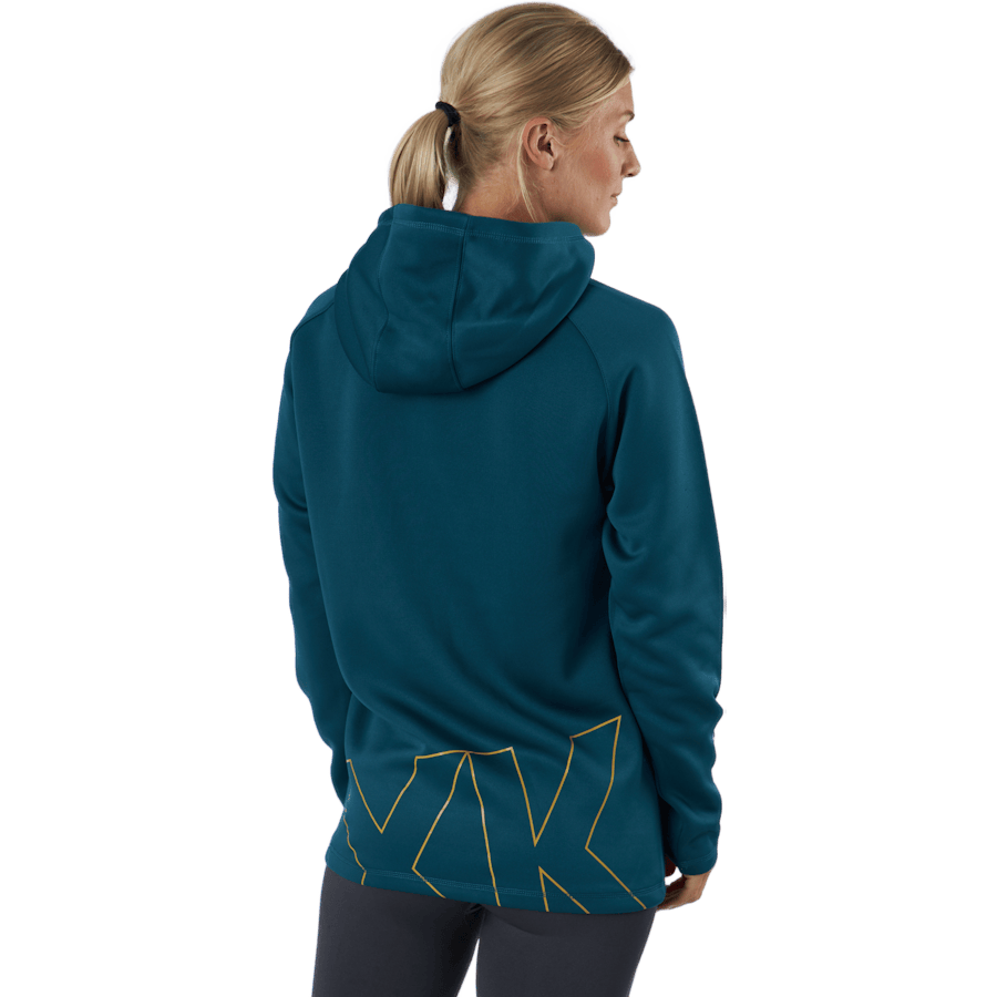 Hmlcima Xk Hoodie W Blue Coral - Bild 3