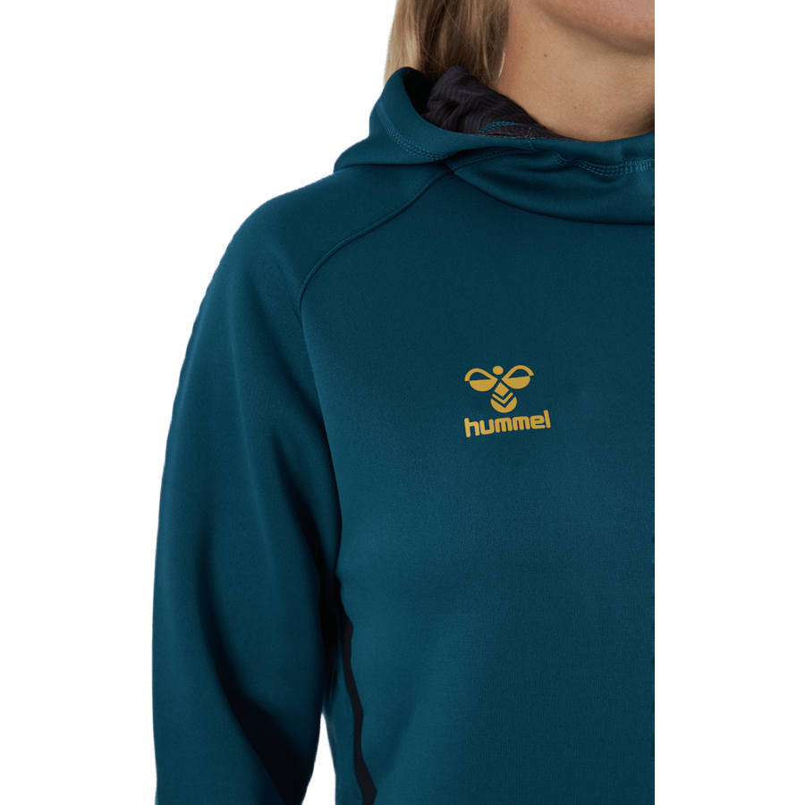 Hmlcima Xk Hoodie W Blue Coral - Bild 4