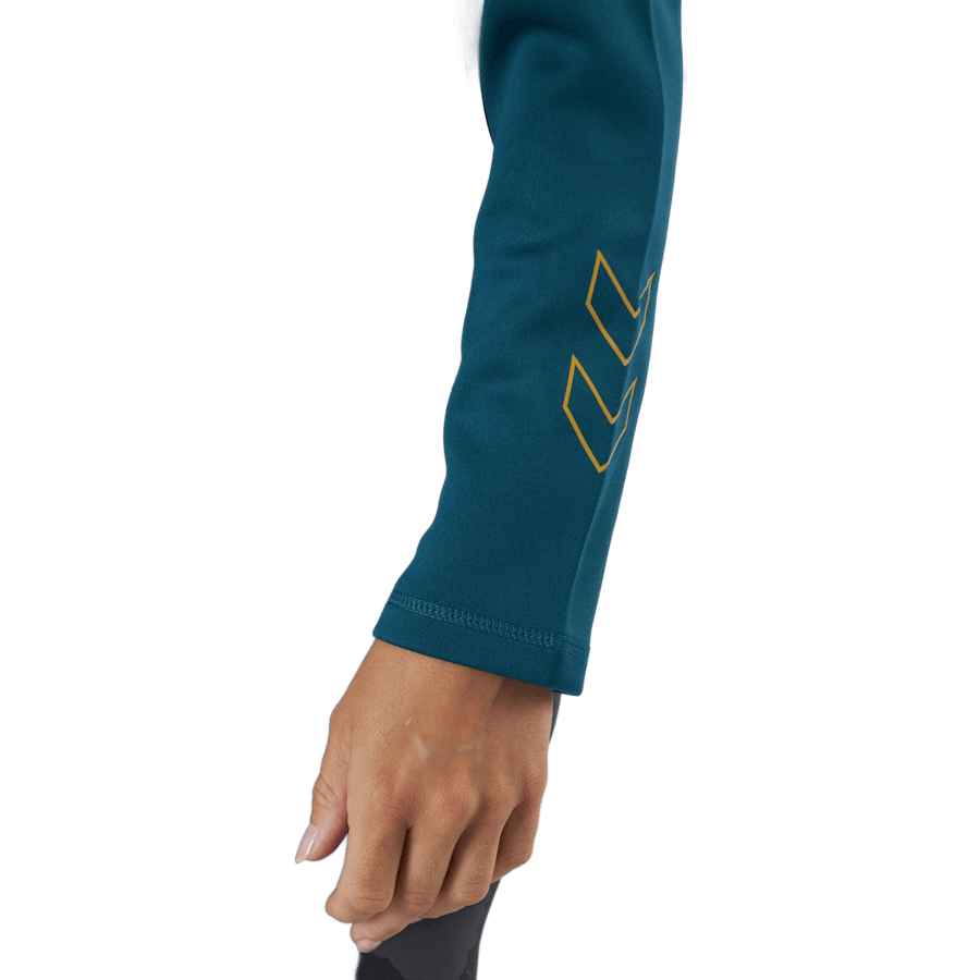 Hmlcima Xk Hoodie W Blue Coral - Bild 5