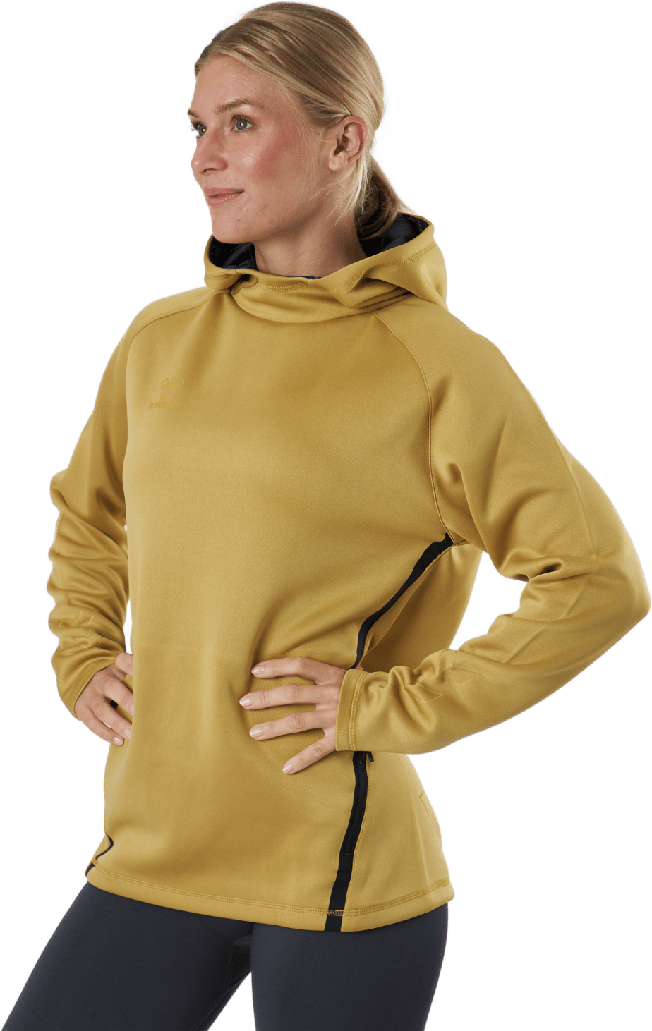 Hmlcima Xk Hoodie W Antique Gold - Bild 2