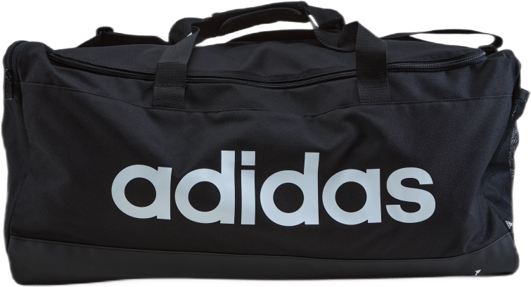 Essentials Unisex Duffel Bag L Black / White, Unisex, Vybavenie, tašky a batohy, Čierna, ONESIZE
