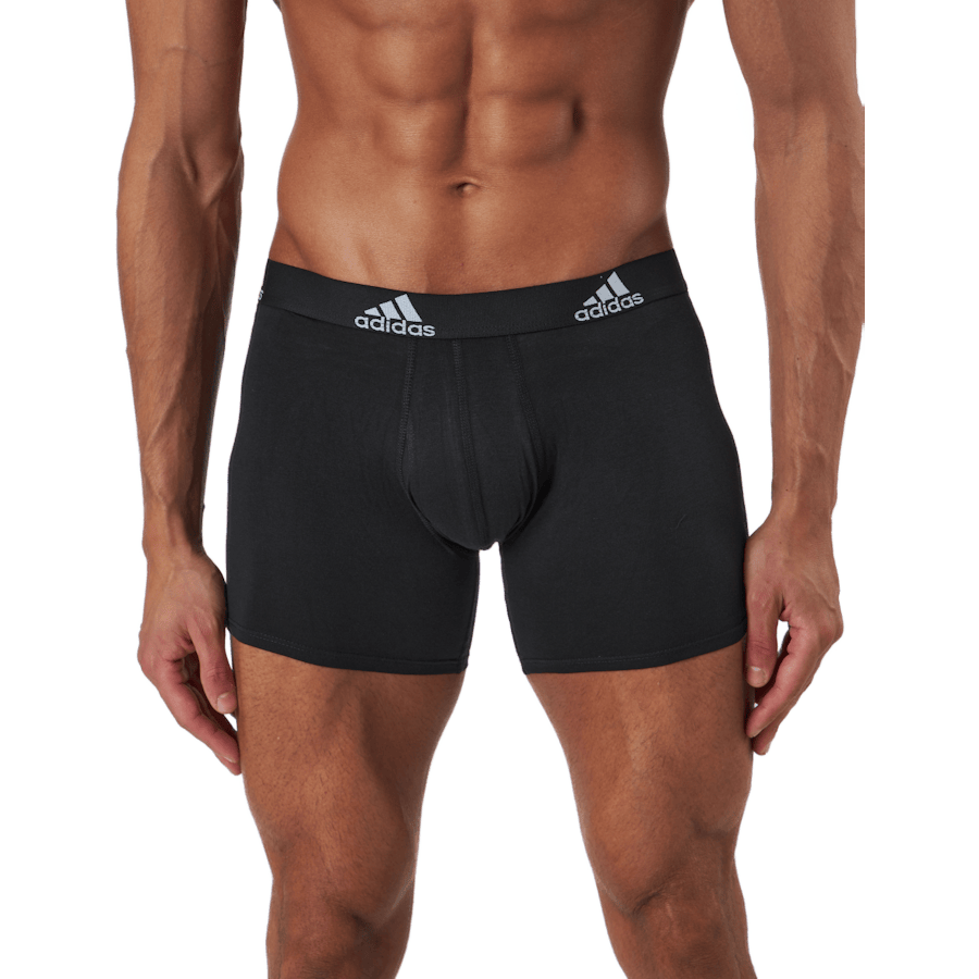 Bos Brief 3Pp Black / Medium Grey Heather / Crew Navy