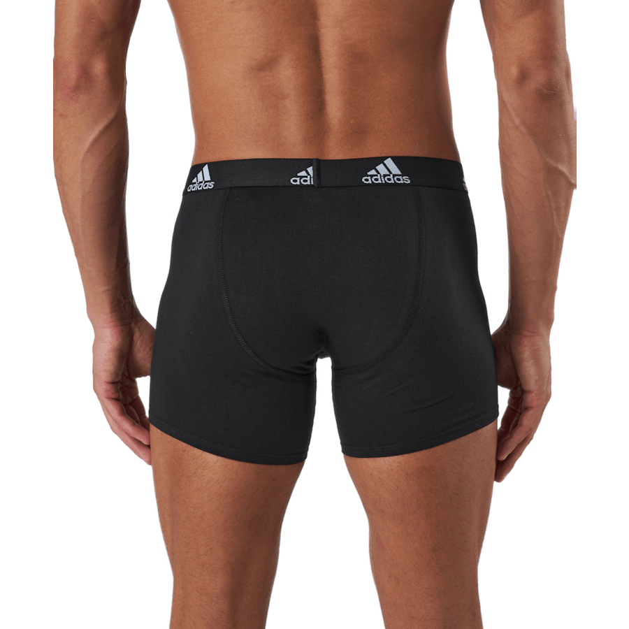 Bos Brief 3Pp Black / Medium Grey Heather / Crew Navy - Bild 3
