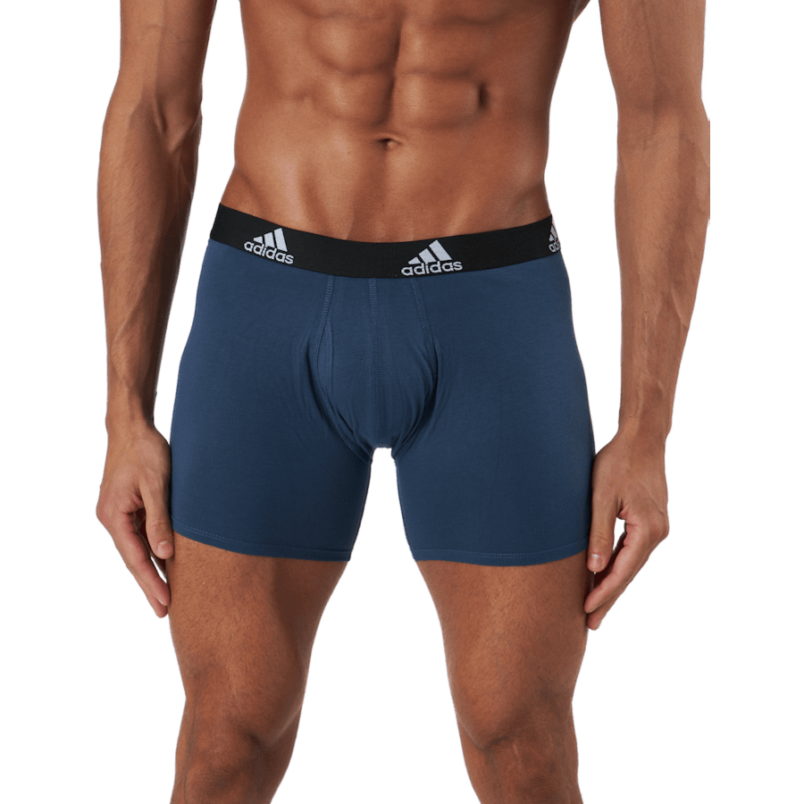 Bos Brief 3Pp Black / Medium Grey Heather / Crew Navy - Bild 4
