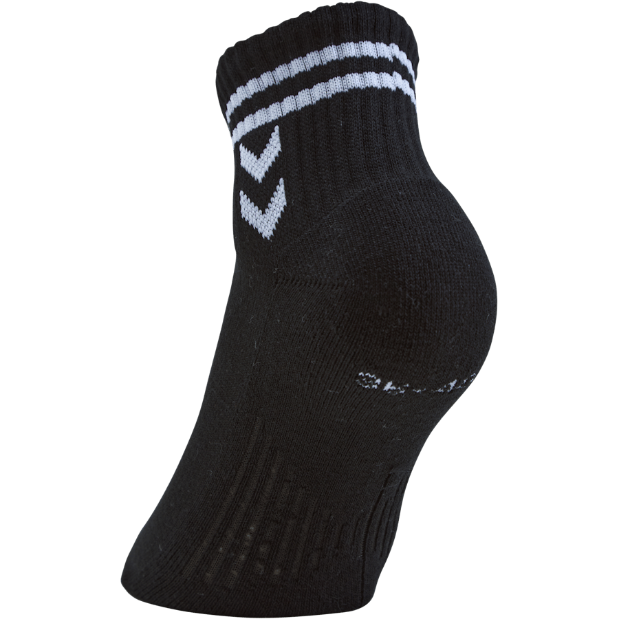 Hmlstripe 4-pack Mid Cut Socks White/black - Bild 2