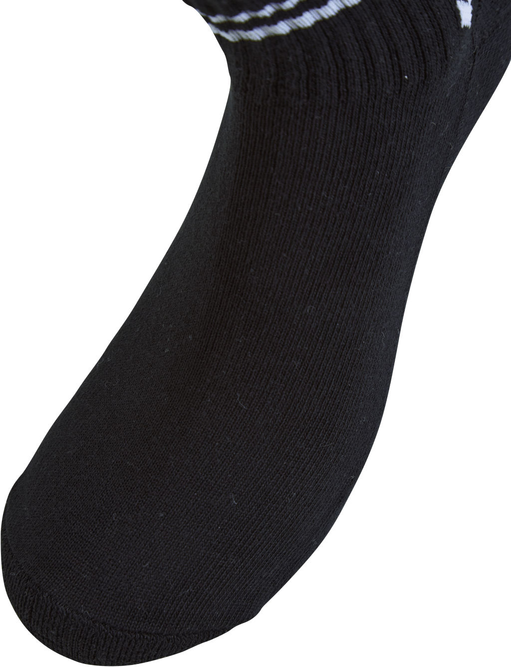 Hmlstripe 4-pack Mid Cut Socks White/black - Bild 3