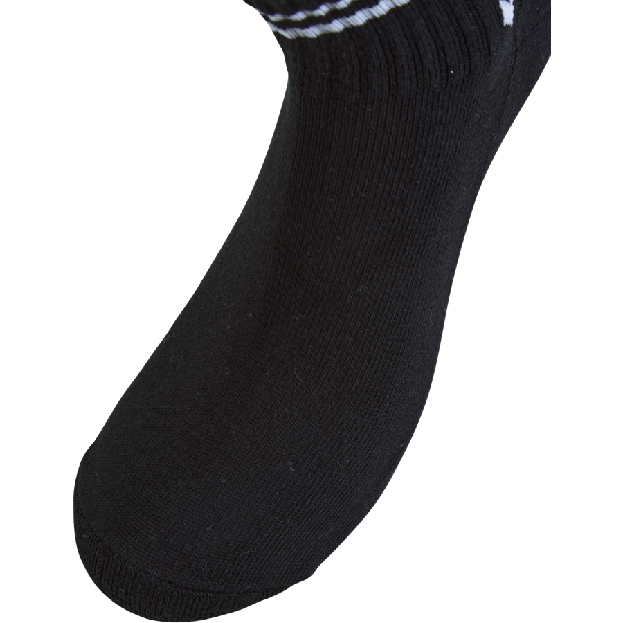 Hmlstripe 4-pack Mid Cut Socks White/black - Bild 3