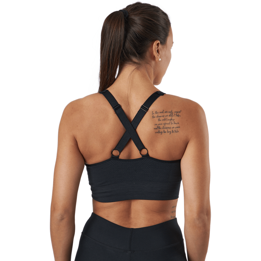Hmlclea Seamless Sports Top Black Melange - Bild 3
