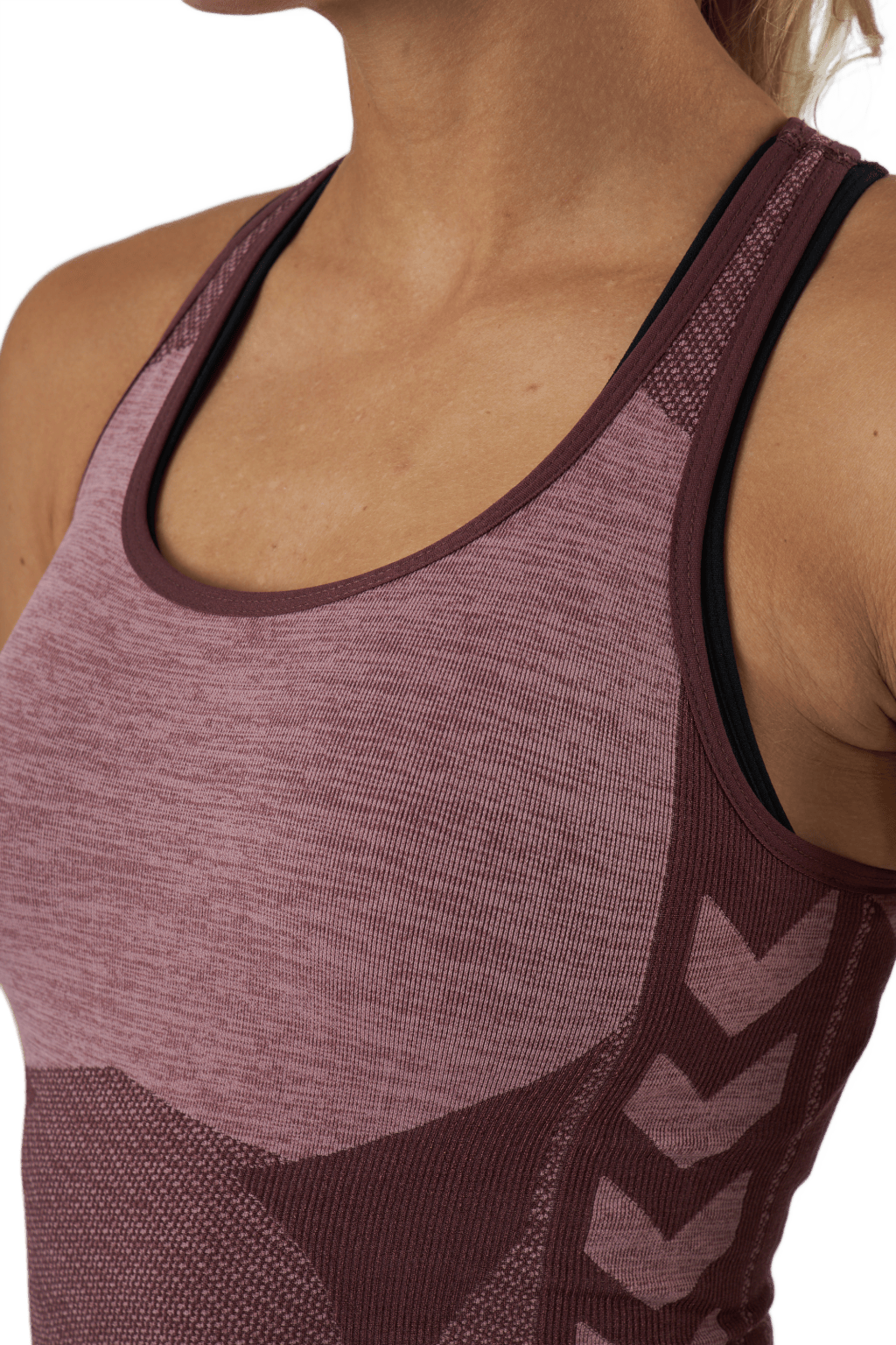 Hmlclea Seamless Top Fudge/woodrose Melange - Bild 4